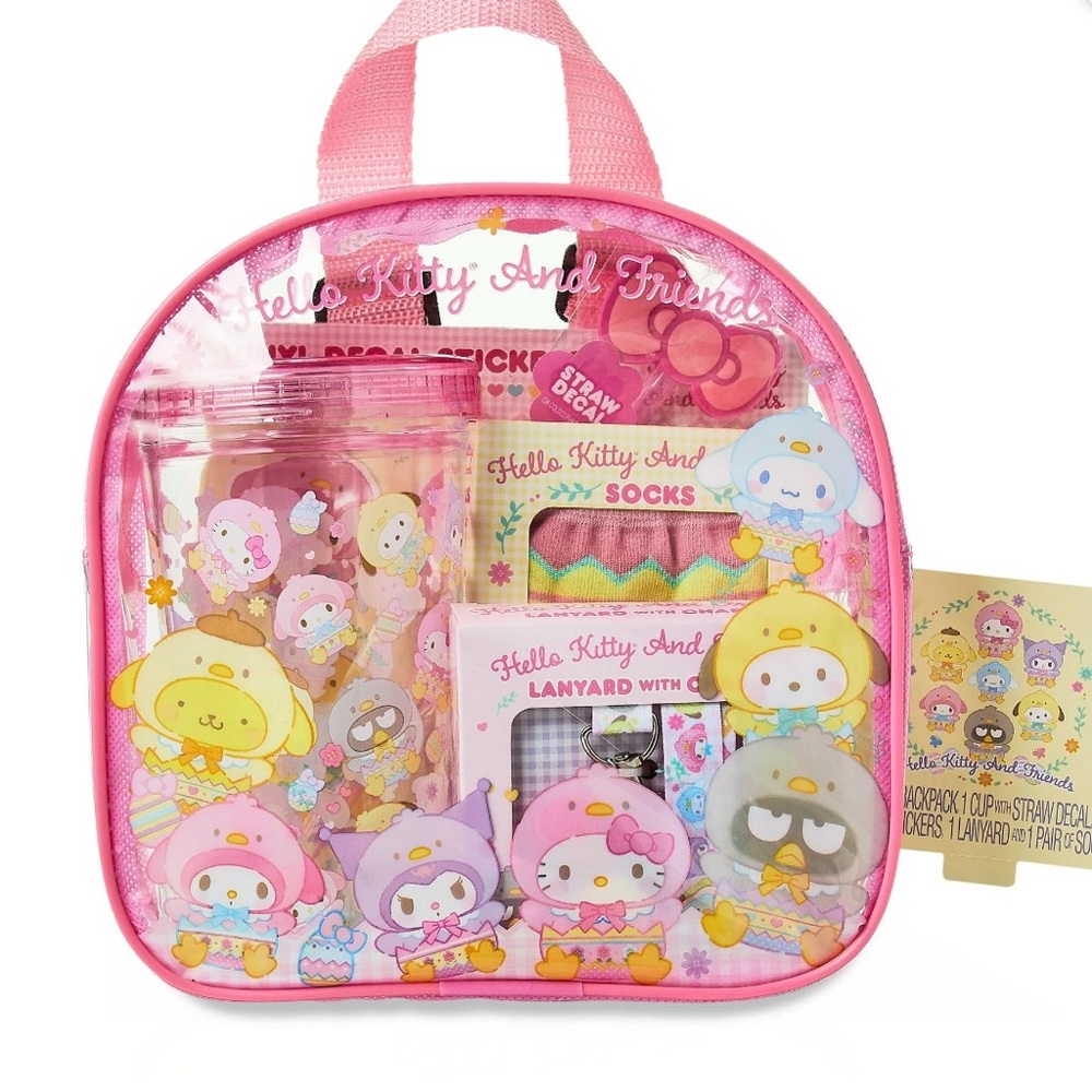 Sanrio Hello Kitty and Friends Backpack Gift Set for Easter.